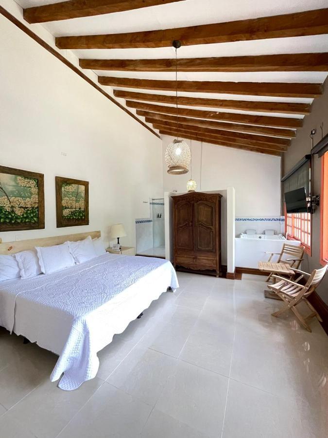 Finca Hotel Guadalupe Santa Fe de Antioquia Bagian luar foto